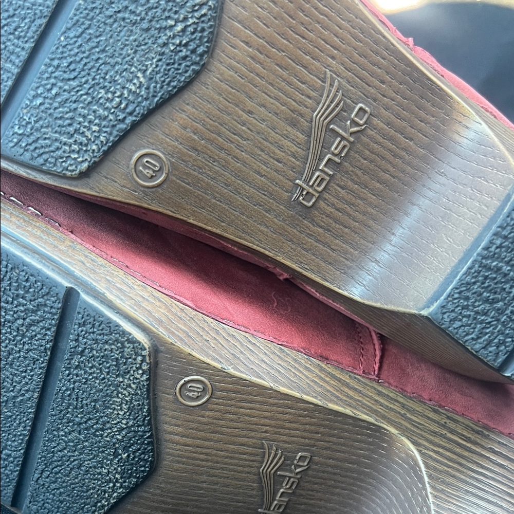 Dansko Red Ankle Booties - Picture 9 of 13